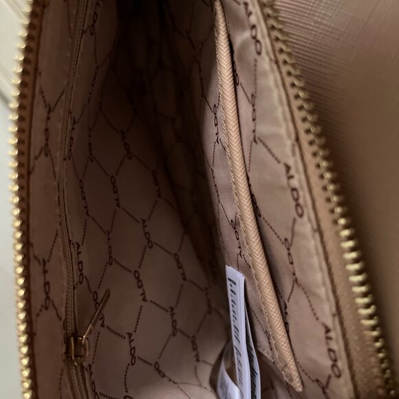 EUC Aldo Tan / Beige Double Shoulder Handbag (OS) - Picture 2 of 9